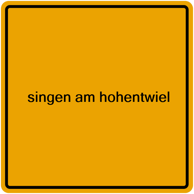 Einwohnermeldeamt24  singen am hohentwiel